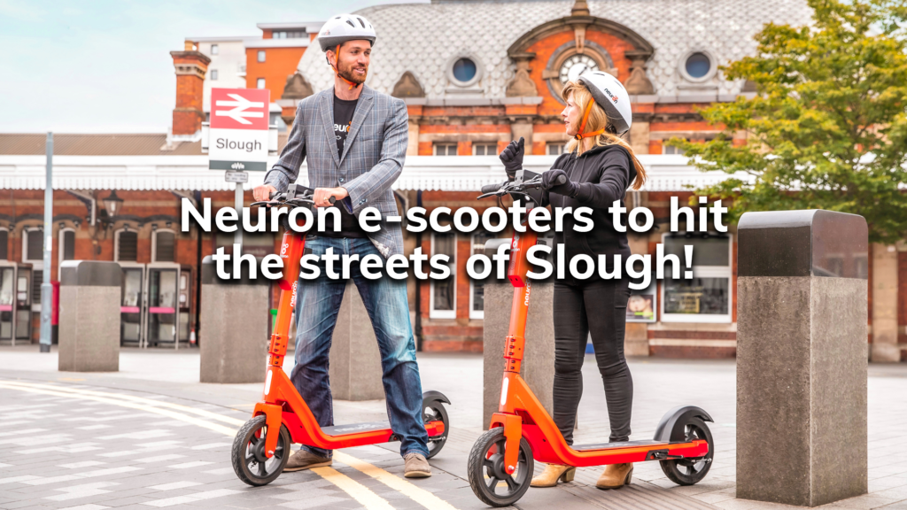 Neuron escooters to hit the streets of Slough! Neuron Mobility