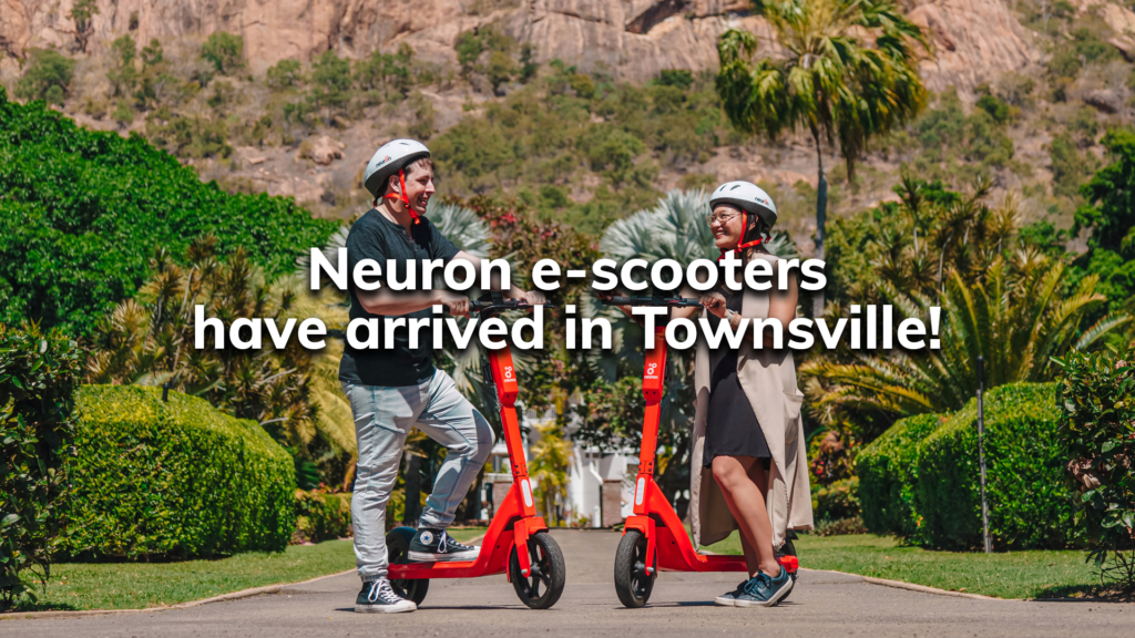 Neuron escooters have arrived in Townsville! Neuron Mobility