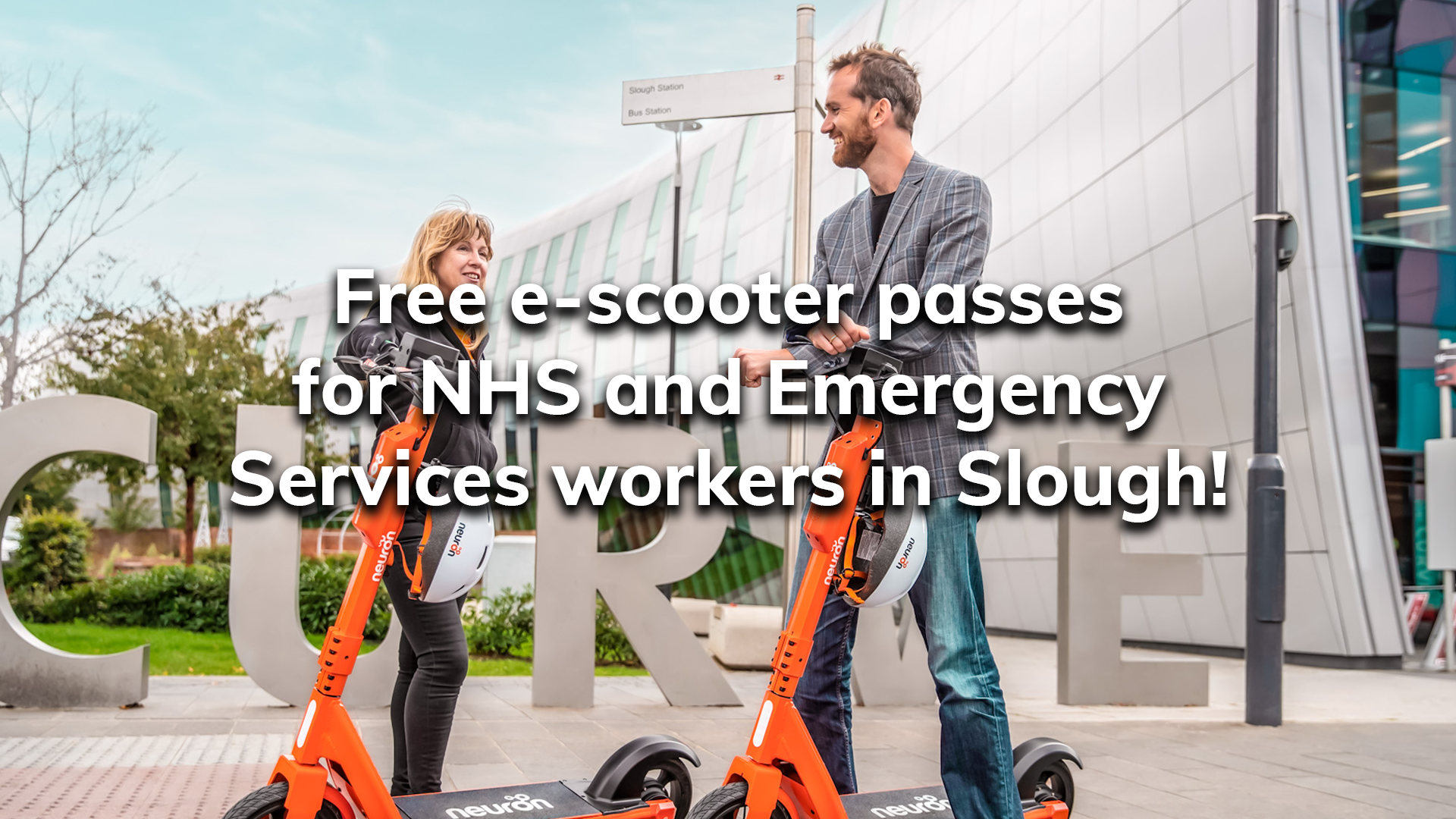 Free escooter passes for NHS and Emergency Services workers in Slough