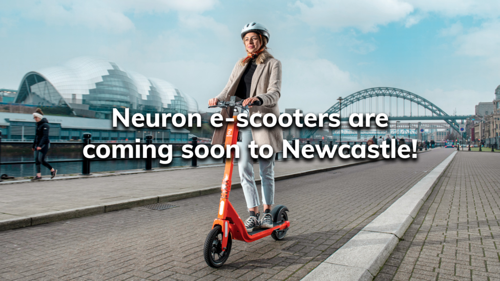 Neuron escooters are coming soon to Newcastle! Neuron Mobility