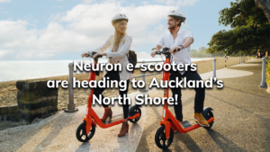 Read more about the article Neuron e-scooters are heading to Auckland’s North Shore!