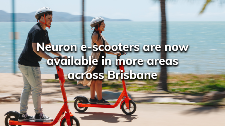 Read more about the article Neuron e-scooters are now available in more areas across Brisbane