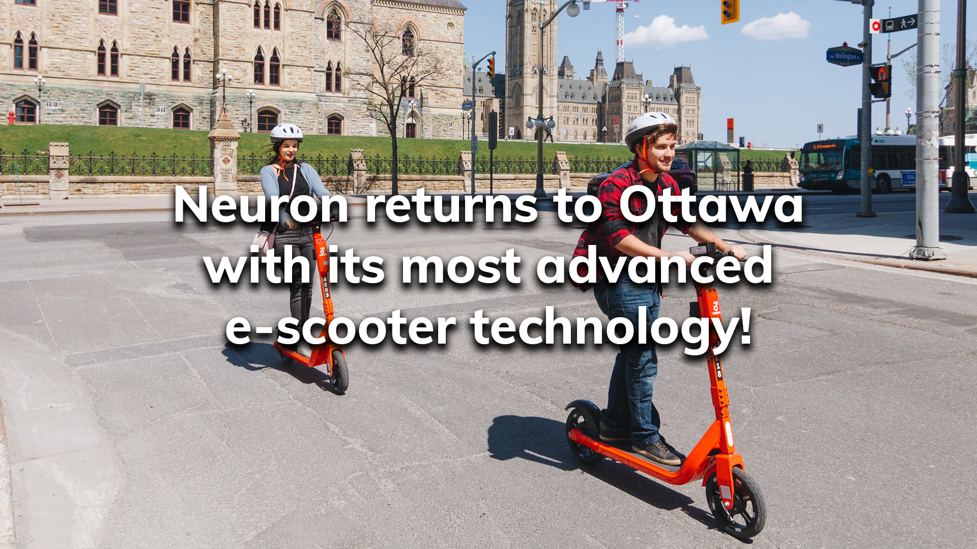 You are currently viewing Neuron returns to Ottawa with its most advanced e-scooter technology!